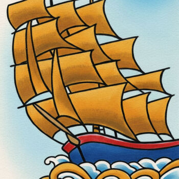 "Le voilier1" başlıklı Dijital Sanat José Espiguinha tarafından, Orijinal sanat, Dijital Resim