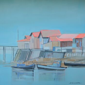 "ST25918" başlıklı Tablo Olivier De Pannemaecker tarafından, Orijinal sanat, Akrilik Ahşap Sedye çerçevesi üzerine monte edi…