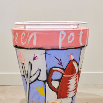 Sculpture intitulée "A Bit of Luck" par Selwyn Senatori, Œuvre d'art originale, Acrylique