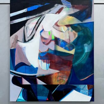 Peinture intitulée "Sans titre" par Pavel Rtue, Œuvre d'art originale, Huile Monté sur Châssis en bois