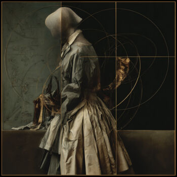 Digital Arts με τίτλο "The Same Every Day" από Suima, Αυθεντικά έργα τέχνης, Εικόνα που δημιουργήθηκε με AI