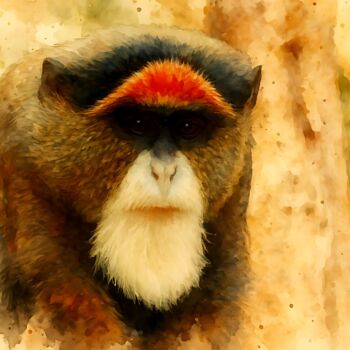 "Portrait of a Mandr…" başlıklı Dijital Sanat M Alk tarafından, Orijinal sanat, Dijital Resim