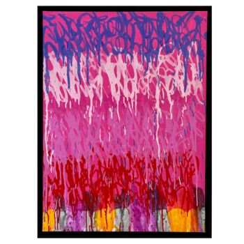 Peinture intitulée "Can't sleepThinking…" par Jonone, Œuvre d'art originale, Acrylique Monté sur Châssis en bois