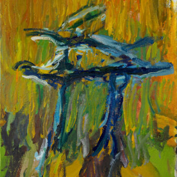 "2007- 2009. Serie “…" başlıklı Tablo Lluís Cots tarafından, Orijinal sanat, Petrol Ahşap Sedye çerçevesi üzerine monte edil…