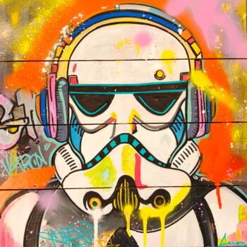 绘画 标题为“Street art Stormtro…” 由Caronart, 原创艺术品, 丙烯