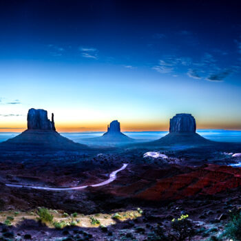 "Psychedelic Night o…" başlıklı Fotoğraf Philip Richard tarafından, Orijinal sanat, Fotoşopsuz fotoğraf Alüminyum üzerine mo…