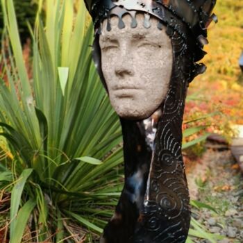 Rzeźba zatytułowany „Handgefertigte Meta…” autorstwa Paul Bielec, Oryginalna praca, Metale