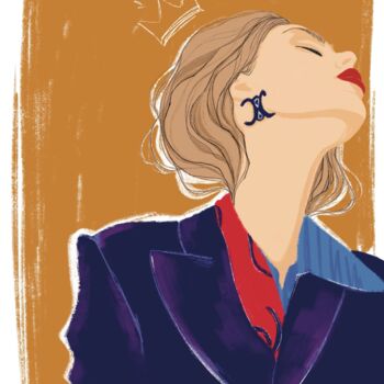 Digital Arts titled "Drawing based on th…" by Ekaterina Kuklina, Original Artwork, 2D Digital Work