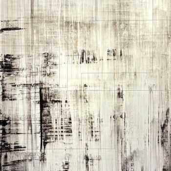 Painting titled "We live and die X" by Luca Brandi, Original Artwork, Acrylic Mounted on Aluminium