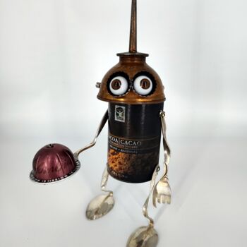 Скульптура под названием "Unique Art Sculptur…" - Branimir Misic, Подлинное произведение искусства, Металлы