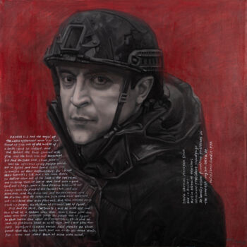 "Pray-reading and pa…" başlıklı Tablo Gavin Lee (gavin) tarafından, Orijinal sanat, Petrol