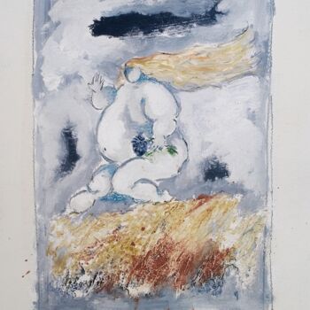 Peinture intitulée "Gioki su kampy" par Paolo Righi, Œuvre d'art originale, Aquarelle