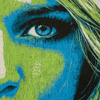 Painting titled "BEACH VIBES" by Claudia Sauter (Poptonicart), Original Artwork, Acrylic