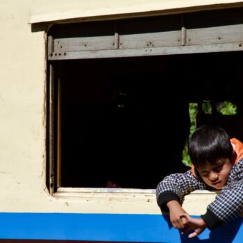 Photography titled "Birmanie - jeune bi…" by Christian Ebel, Original Artwork, Digital Photography