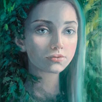 "Twilight Forest" başlıklı Tablo Alyona Masterkova tarafından, Orijinal sanat, Petrol