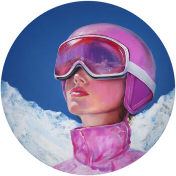 Peinture intitulée "Radiance of joy" par Svetlana Iskoskikh, Œuvre d'art originale, Acrylique