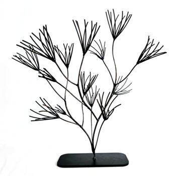 Sculpture intitulée "Pine Tree II. Fragm…" par Albert Dura, Œuvre d'art originale, Métaux