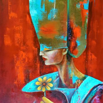 Painting titled "ИНКОГНИТО" by Vladimir Pronkin, Original Artwork, Oil