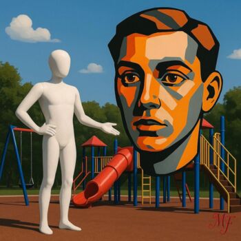 "Dialogue des Mondes" başlıklı Dijital Sanat Jean-Pol De Loof tarafından, Orijinal sanat, Dijital Resim