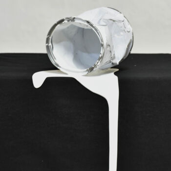 雕塑 标题为“Le vieux pot de pei…” 由Yannick Bouillault, 原创艺术品, 丙烯