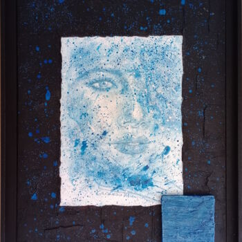 "CALYPSO, Nymphe de…" başlıklı Tablo Cardoso Manu tarafından, Orijinal sanat, Akrilik Diğer sert panel üzerine monte edilmiş