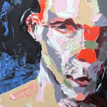 "Joie et bonne humeu…" başlıklı Tablo G. Carta tarafından, Orijinal sanat, Petrol