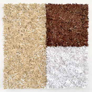 "Literary Paperwork…" başlıklı Heykel Astrid Stoeppel tarafından, Orijinal sanat, Kâğıt Ahşap Sedye çerçevesi üzerine monte…