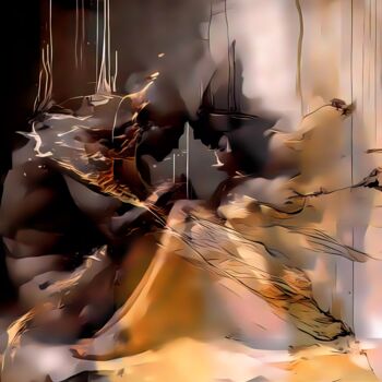 Digital Arts titled "Э23" by Alya Veresk, Original Artwork, Digital Painting