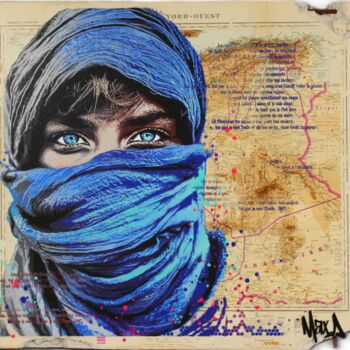 Peinture intitulée "dune 1807" par Max Andriot, Œuvre d'art originale, Bombe aérosol