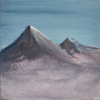 Painting titled "Silence" by Anna Bogdasarova, Original Artwork, Acrylic