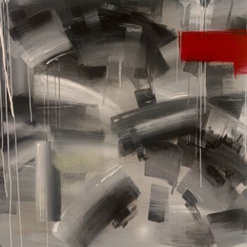 "Bar 323" başlıklı Tablo Blure tarafından, Orijinal sanat, Akrilik Ahşap Sedye çerçevesi üzerine monte edilmiş