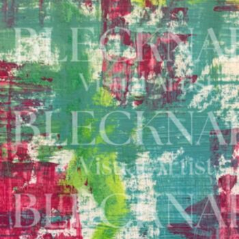 Peinture intitulée "M4" par Madalena Bleck (Blecknart), Œuvre d'art originale, Acrylique Monté sur Châssis en bois