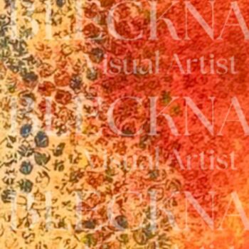 Peinture intitulée "M6" par Madalena Bleck (Blecknart), Œuvre d'art originale, Acrylique Monté sur Châssis en bois