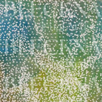 Peinture intitulée "M9" par Madalena Bleck (Blecknart), Œuvre d'art originale, Pastel Monté sur Châssis en bois