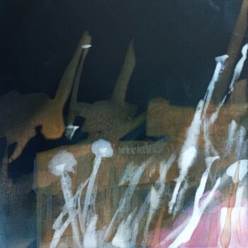 "#360, "La Communaut…" başlıklı Tablo Michel Debray tarafından, Orijinal sanat, Akrilik Ahşap Sedye çerçevesi üzerine monte…