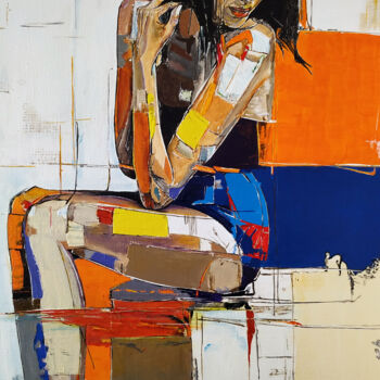 "Kaleidoscope of Sil…" başlıklı Tablo Alexander Aksyonov tarafından, Orijinal sanat, Akrilik Ahşap Sedye çerçevesi üzerine m…