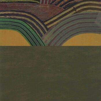 Pintura intitulada "LCVM25-07" por Martin Singer, Obras de arte originais, Acrílico