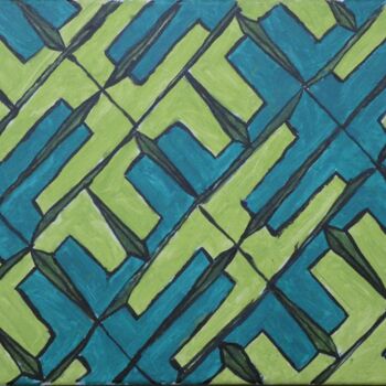 Peinture intitulée "Hope" par Tarvo Merkällinen, Œuvre d'art originale, Acrylique