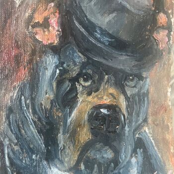 "Oil painting on lin…" başlıklı Tablo Svetlana Shtamburg tarafından, Orijinal sanat, Petrol Karton üzerine monte edilmiş