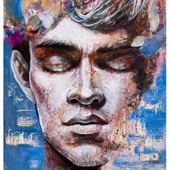 "Inner Silence" başlıklı Tablo Elen Iv tarafından, Orijinal sanat, Akrilik