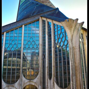 Photography titled "Eglise Sainte Jeann…" by Frederic Hodiesne, Original Artwork, Digital Photography