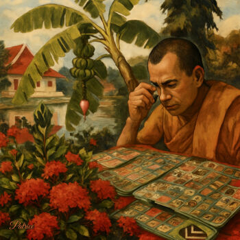 Printmaking titled "The Collector's Med…" by Patrick John Bennett (Patrice), Original Artwork, Digital Photography