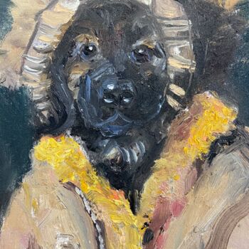 "Oil painting on can…" başlıklı Tablo Svetlana Shtamburg tarafından, Orijinal sanat, Petrol Karton üzerine monte edilmiş