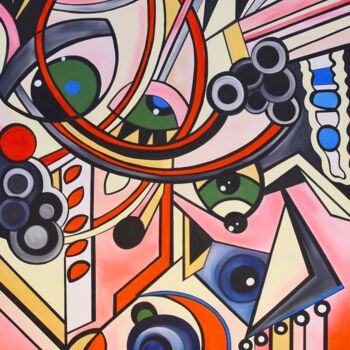 Ζωγραφική με τίτλο "#22 Kunstwerk Gemäl…" από Antonia Stabaginski, Αυθεντικά έργα τέχνης, Ακρυλικό