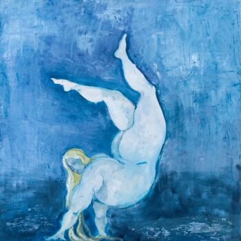 Peinture intitulée "Hacrobata" par Paolo Righi, Œuvre d'art originale, Acrylique