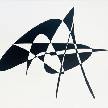 Painting titled "THE FLOW OF BEAUTIF…" by Hou Soon Ming, Original Artwork, Acrylic