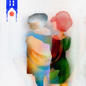 "Late night walk" başlıklı Dijital Sanat Hassan Maamoun tarafından, Orijinal sanat, Dijital Resim