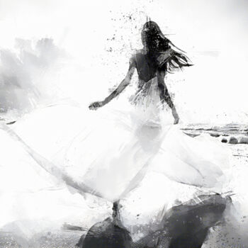 "Ocean Winds #04" başlıklı Fotoğraf Craig Parker tarafından, Orijinal sanat, Dijital Fotoğrafçılık Ahşap Sedye çerçevesi üze…