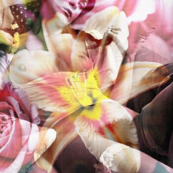 Fotografie mit dem Titel "Floralisia II" von - Indigo -, Original-Kunstwerk, Manipulierte Fotografie