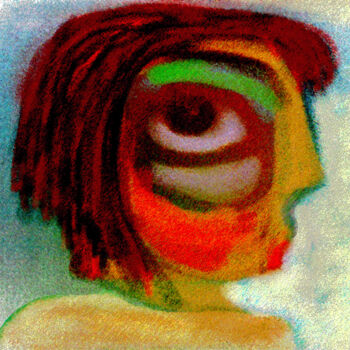 "Alert" başlıklı Dijital Sanat Hassan Maamoun tarafından, Orijinal sanat, Dijital Resim